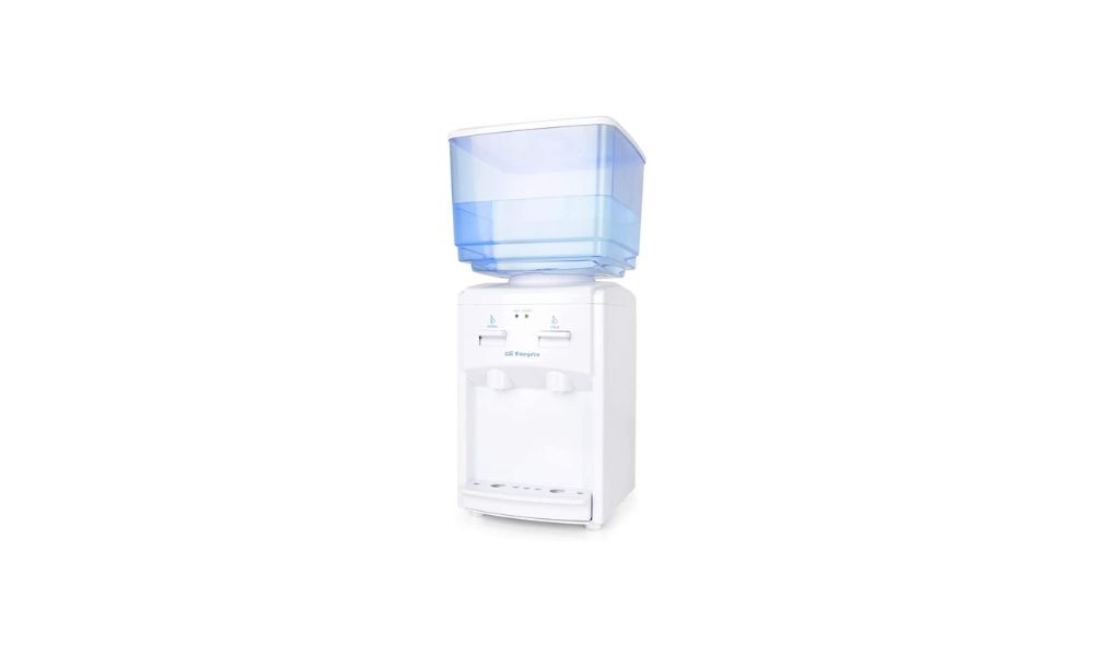 Dispensador de agua fria-caliente EYRE con BOTELLA RELLENABLE